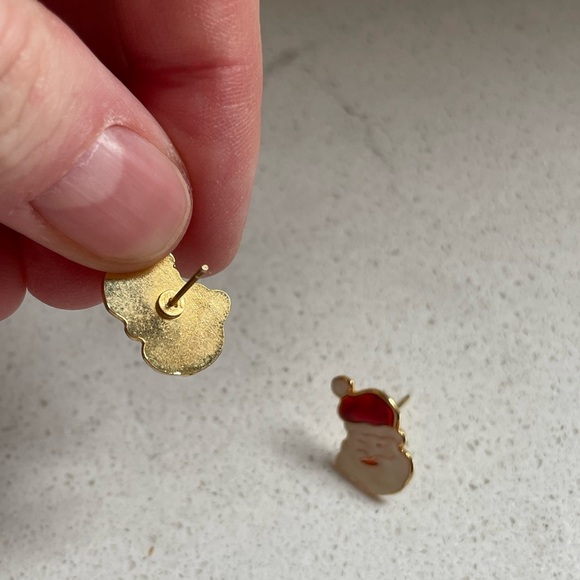 Santa Claus Earrings - Picture 4 of 5